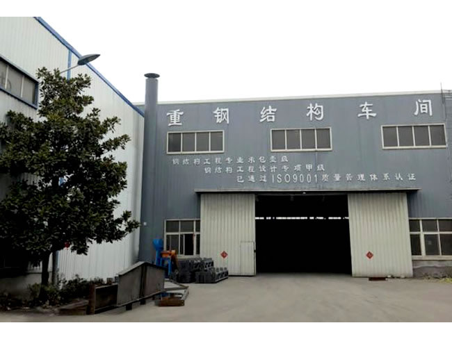 贵港网架加工车间